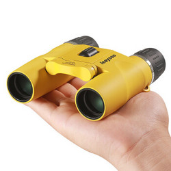 leaysoo 雷龙 悦影橙色10X25便携高清高倍微光可视户外演唱会球赛双筒望远镜