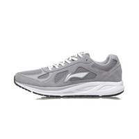 LI-NING 李宁 ARHN207-1 跑步系列 男 减震跑鞋 凝雪灰/岩石灰/标准白 44码