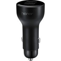 荣耀 SuperCharge车载充电器快充版 双USB 快速充电器/快充车充(黑色)