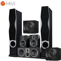 惠威（HiVi）RM600A HT+Sub10G 音响 音箱 家庭影院套装 黑色钢琴漆5.2声道电视音响需搭配功放 全国免费安装