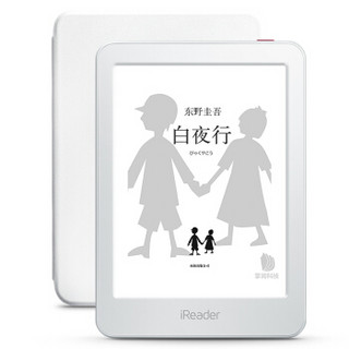 掌阅（iReader）悦享版 电子书阅读器  6英寸墨水屏 8G存储 白色+原装保护套 白色