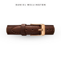 丹尼尔惠灵顿（DanielWellington）DW原装表带12mm皮带金色针扣女款DW00200180（适用于28mm表盘系列）