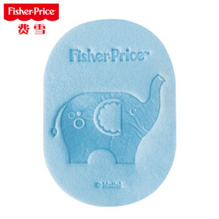 Fisher-Price Fisher Price）婴幼儿沐浴海绵婴儿沐浴棉宝宝洗澡海绵起泡棉  蓝色 婴儿用品