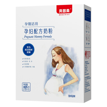 BEINGMATE 贝因美 孕妇配方奶粉 孕期适用 405g