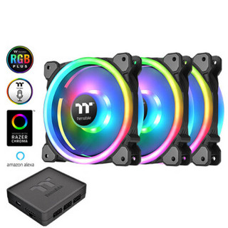 Thermaltake 曜越 Riing Trio 12 LED RGB  机箱风扇 120mm RGB