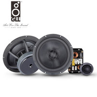 GLL汽车音响改装套装 P165KC 英国品牌二分频喇叭主机直推高音头低音炮车载扬声器