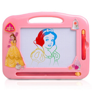 迪士尼disney 儿童画板写字板笔宝宝彩色涂鸦板印章磁性画画板大号 绘画玩具