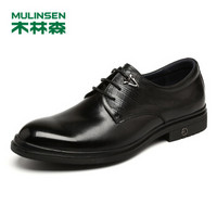 MULINSEN 木林森 男士商务正装头层牛皮简约皮鞋 SL87016