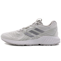 adidas 阿迪达斯 2018秋季 女子 跑步系列 AEROBOUNCE 2 W 跑步鞋 白/银金属/一度灰 AQ0541 39.5码