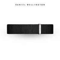 Daniel Wellington DanielWellington)DW表带12mm尼龙银色针扣女款DW00200196(适用于28mm表盘系列)