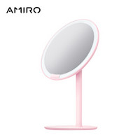 AMIRO 高清日光智能led化妆镜子 MINI小粉镜 + 赠品