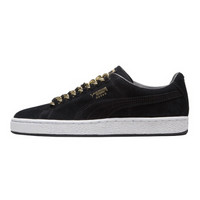 PUMA 彪马 男女同款 休闲鞋 SUEDE CLASSIC X CHAIN运动鞋 367391 03 黑色42码