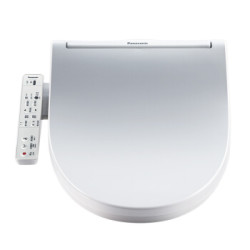 松下（Panasonic）智能马桶盖 洁身器 电子坐便盖板 无缝便圈 即热冲洗DL-PN10CWS