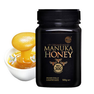 KGF 新西兰进口麦卢卡蜂蜜 MG300+ 500G Manuka Honey 调理加强 UMF10+