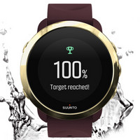 颂拓(SUUNTO)智能手表SUUNTO 3 FITNESS 风度3 心率 监测 跑步 游泳 来电提醒 睡眠监测典雅紫