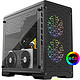 追风者(PHANTEKS) MG(MetallicGear) 210G 双钢化玻璃RGB版 ITX水冷电脑铝机箱(侧置280水冷位/垂直显卡位)