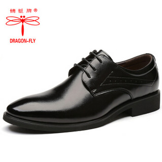 蜻蜓牌 男士商务休闲时尚精致缝边皮鞋 C713