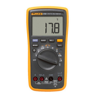 福禄克（FLUKE）17B+ 数字万用表 掌上型多用表 仪器仪表