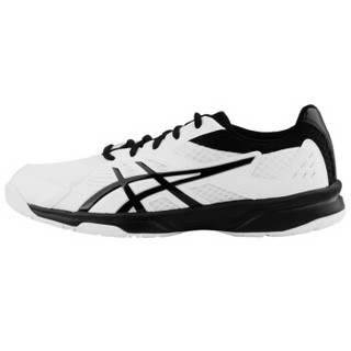 ASICS 亚瑟士 乒乓球鞋UPCOURT 3室内运动休闲鞋男款1071A019 1071A019-100 白色/黑色 41.5