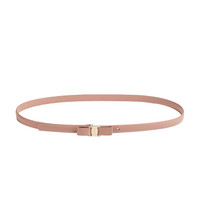 Salvatore Ferragamo 菲拉格慕 VARA 女士深粉红色牛皮革腰带 0693822_C _100