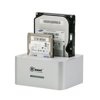 蓝硕（BLUEENDLESS）HD07 3.5/2.5英寸移动硬盘盒双硬盘座usb3.0底座插座笔记本台式机SATA