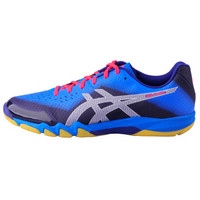 ASICS 亚瑟士 羽毛球鞋GEL-BLADE 6男女鞋刀锋R703N/R753N运动鞋 R703N-402 蓝色/黑色 41.5