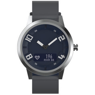 联想 Watch X 双面硅胶运动版 灰色 80米防水/45天长待机/实时心率监测/智能手表