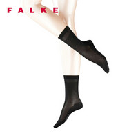 FALKE 德国鹰客 Cotton Delight 中筒小腿光滑袜女 黑色black 39-40 47535-3009-39