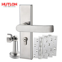 汇泰龙（Hutlon） 卧室房门锁家用实木门把手锁具门锁房门锁三件套装 JZ-00-03
