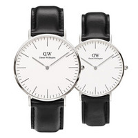 Daniel Wellington 丹尼尔惠灵顿 0206DW/0608DW 情侣石英手表