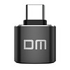 大迈（DM）Type C  AD012系列 黑色 U盘usb转Type C转接头小米华为安卓手机转换器扩容