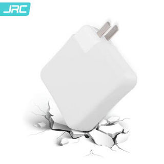 JRC MacBook苹果笔记本适配器套Retina 15英寸电源套 新Pro15(A1990/A1707)充电器硅胶保护套 白色