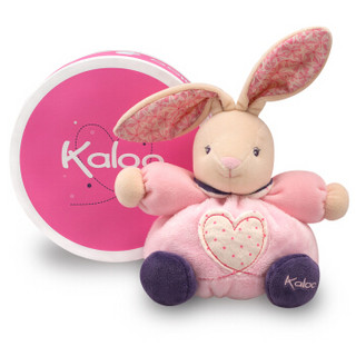 kaloo卡露儿Petite Rose小玫瑰系列婴幼儿安抚玩偶毛绒玩具生日礼物小号爱心兔 k969863