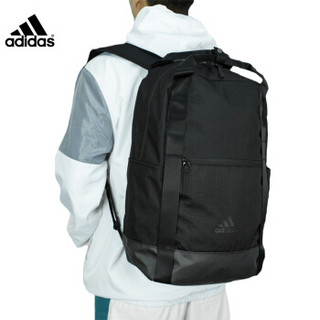 adidas 阿迪达斯 潮流款双肩背包 休闲运动 学生背包 DM2896 黑色