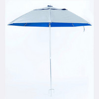 千渡（QUIANTU）H款户外超轻垂钓鱼遮阳伞碳素 万向折叠钓伞防紫外线防晒雨伞帽渔具