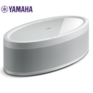 雅马哈（Yamaha）WX-051 音响 音箱 无线HIFI音响 家庭影院无线环绕音箱 WIFI 蓝牙 多房间音乐系统 白色