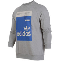 adidas 阿迪达斯 三叶草 男子 三叶草系列 PANTONE CREW 运动 卫衣 DH4785 灰色 S码