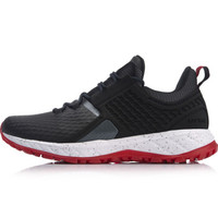 LI-NING 李宁 ARHN085-7 跑步系列 男 秋冬季 跑步鞋类 标准黑/公牛红 41.5