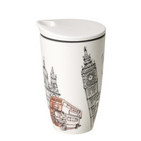唯宝Villeroy&Boch城市系列创意咖啡杯随行杯陶瓷杯德国进口
