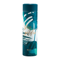 物生物(RELEA)保温杯 450ML 时尚男女真空不锈钢水杯子创意清新情侣学生便携水杯 浮生浅草 *5件