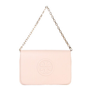 TORY BURCH 汤丽柏琦 奢侈品 TB女包 裸粉色牛皮手提手拿包 44591 205 裸粉色