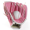 威仕顿 WEISHIDUN 棒球手套 投球垒球儿童青少年成人款加厚耐磨 内野投手捕手手套（送棒球） M码 粉色