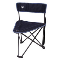 MAC户外折叠椅便携式靠背小椅子成人加厚写生椅 钓鱼椅沙滩椅  深蓝色