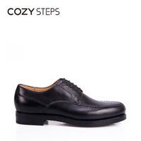 COZY STEPS 男士商务正装经典款手工线缝制牛皮鞋 823300701E0143