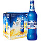 哈尔滨（Harbin）冰纯白啤 小麦啤酒 500ml*12瓶 整箱装 *3件