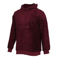 adidas 阿迪达斯 三叶草 男子 三叶草系列 WINTERIZED P/O 运动 套头衫 DH7079 紫色 S码