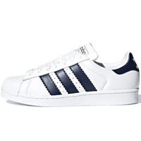 adidas 阿迪达斯 三叶草 男子 三叶草系列 SUPERSTAR 运动 经典鞋 白蓝色 BD8069 44.5码 UK10码