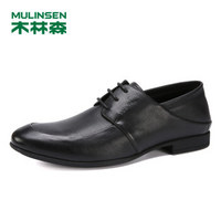 MULINSEN 木林森 男士时尚休闲皮鞋 SS97122