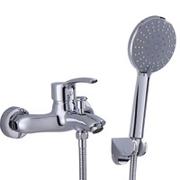 橱卫帮（CVBAB）浴缸淋浴龙头三件套 全铜冷热出水 浴缸龙头混水阀 淋浴龙头CV1232T