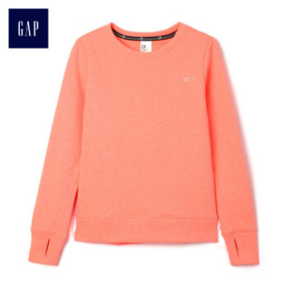 Gap旗舰店 Fit系列女童 套头针织运动卫衣262174 珊瑚色 XXL